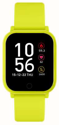Reflex Active Multifunktions-Smartwatch der Serie 10 (42 mm), digitales Zifferblatt / lindgrünes Silikon RA10-2113