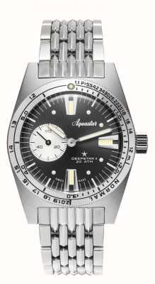 Aquastar Deepstar II (20 atm) Stahlgrau/Bor-Armband DS2-BOR SG