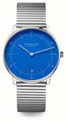 STERNGLAS Naos Edition Bauhaus II blaues Zifferblatt limitierte Auflage (333 Stück) S01-NAF06-ME06