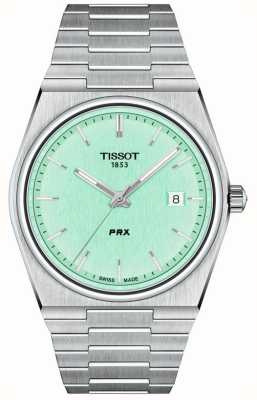 Tissot Prx 40mm Quarz | grünes Zifferblatt | Edelstahlarmband T1374101109101