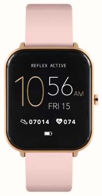 Reflex Active Multifunktions-Smartwatch der Serie 15 (36 mm), digitales Zifferblatt / rosafarbenes Silikon RA15-2146