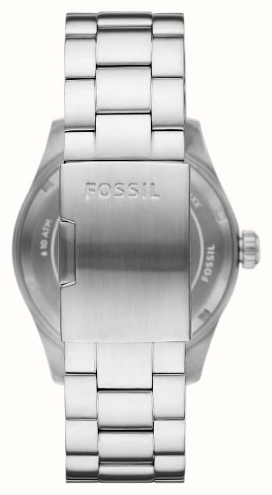 Fossil Verteidiger First DEU Zifferblatt Watches™ Schwarzes Edelstahlarmband Class - FS5976 | 