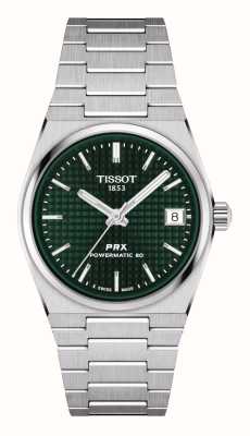 Tissot Prx Powermatic 80 (35 mm), grünes Zifferblatt / Edelstahl T1372071109100