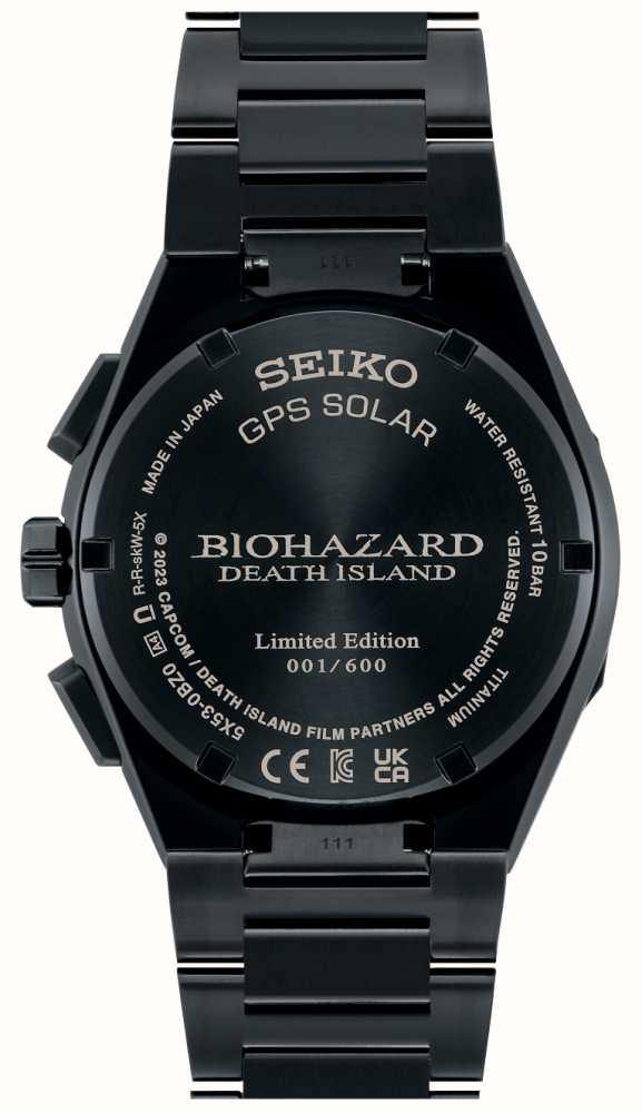 Seiko Astron Resident Evil Death Island Chris in limitierter Auflage SSH129J1