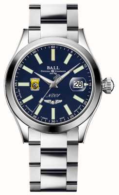 Ball Watch Company Engineer Master II Doolittle Raiders (40 mm) blaues Zifferblatt / Edelstahlarmband NM3000C-S1-BE