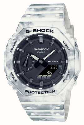 Casio G-Shock Frozen Forest, zusätzliches Set aus Lünette und Armband / schwarzes Zifferblatt GAE-2100GC-7AER