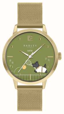 Radley Goldfarbenes Mesh-Armband von Wimbledon Park für Damen RY4628