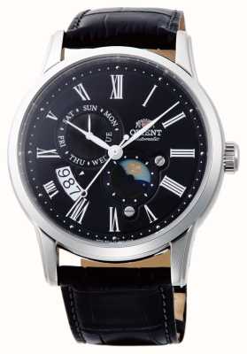 Lorus Klassisches Tag/Datum-Modell (38 Schwarzes Sonnenschliff-Zifferblatt First RXN79DX9 Class Watches™ DEU Mm), / 