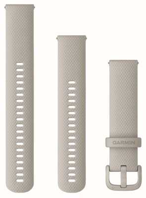 Garmin Schnellverschlussbänder (20 mm) aus französisch-grauem Silikon 010-13021-07