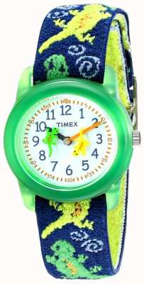 Timex Kinderuhr mit Geckos-Stretchgewebeband T72881