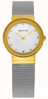 Bering Time Damenuhr mit silbernem Mesh 10126-001