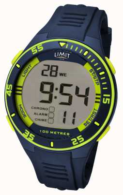 Limit Digitales Zifferblatt mit marineblauem Armband für Herren 5574.66