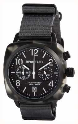 Briston Herren Clubmaster Classic Acetat Alpin Hunter Schwarz 15140.PBAM.GT.3.NG