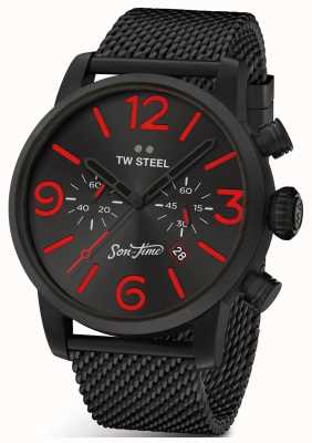 Coach Mens Chrono 14602344 Bleecker Schwarz Uhr Mesh Multifunktions MLqUzpGjSV