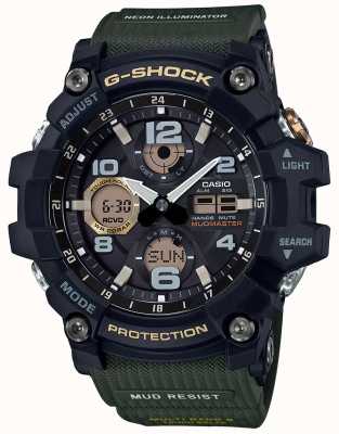 Casio G-Shock Mudmaster Waveceptor grünes Armband GWG-100-1A3ER