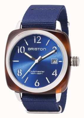 Briston Clubmaster Sportsymbole blaues Armband 17142.SA.TS.9.NNB