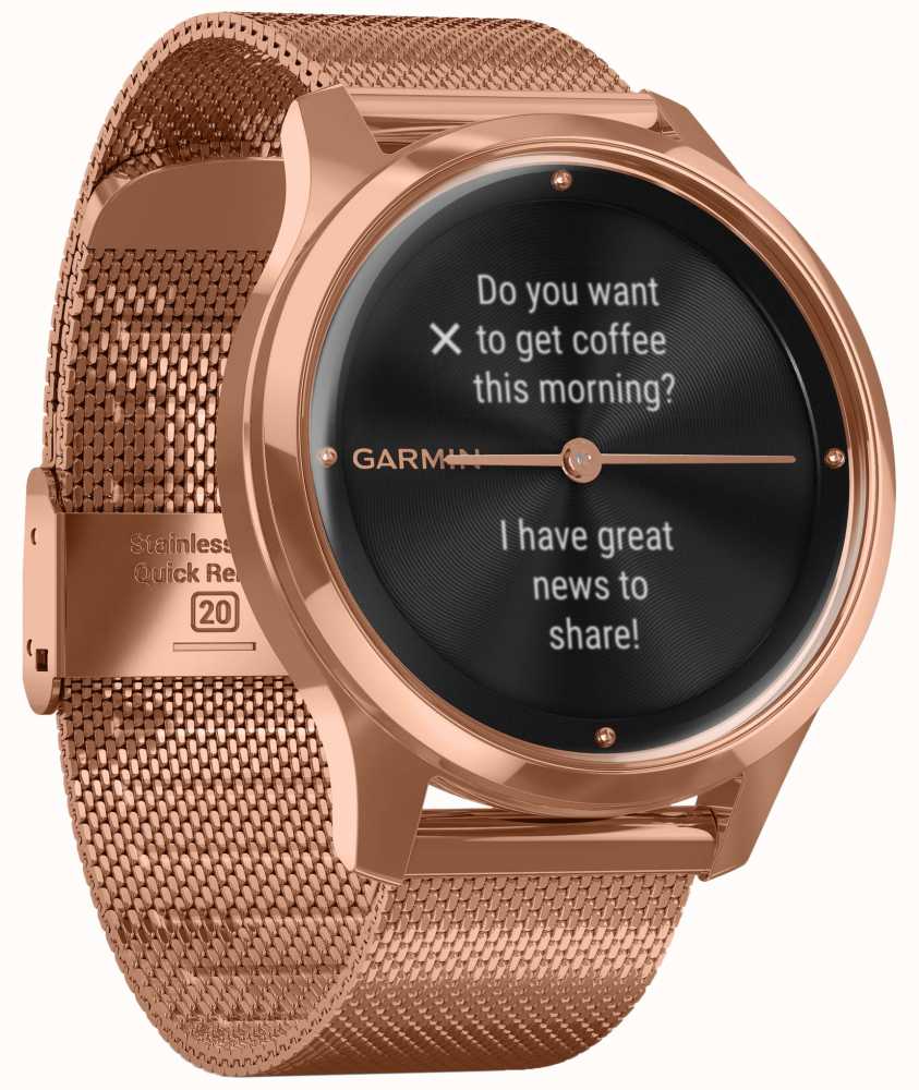 garmin vivomove style gold