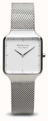 Bering | max rené | poliertes Silber für Frauen | Stahlgitterarmband | 15832-004