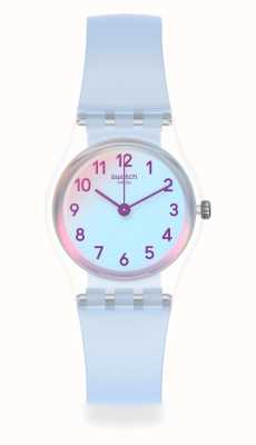 Swatch | ursprüngliche Dame | lässige blaue Uhr LK396