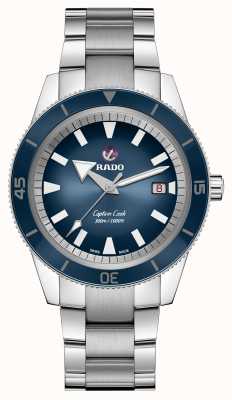 RADO Xl 'Captain Cook' automatisch blau R32105203
