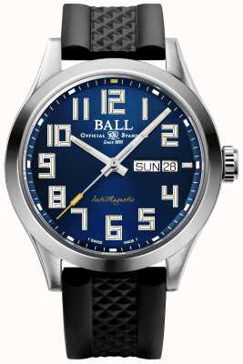 Ball Watch Company Ingenieur iii Sternenlicht | schwarzes Kautschukband | blaues Zifferblatt | NM2182C-P12-BE1