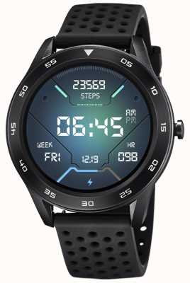 Lotus Smartime | Männer | schwarzes Silikonband + freies Armband L50013/5
