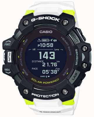 Casio G-Schock | g-Squad | Herzfrequenzmesser | Bluetooth | weiß | GBD-H1000-1A7ER