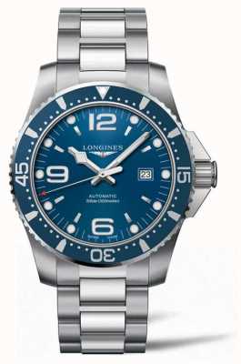 LONGINES Hydroconquest 44 mm Automatik Taucher blaues Zifferblatt L38414966