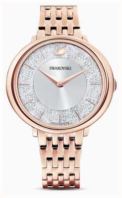 Swarovski Kristallin | rosévergoldetes Stahlarmband | Glitzerzifferblatt 5544590
