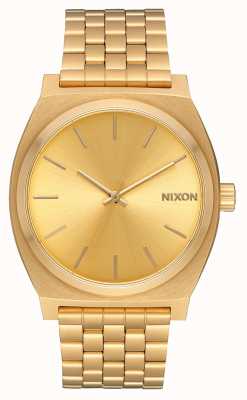 Nixon Zeitmesser | alles Gold / Gold | goldenes IP-Armband | goldenes Zifferblatt A045-511-00