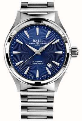 Ball Watch Company Feuerwehrmann Victory | Stahlarmband | blaues Zifferblatt mit Sonnenschliff NM2098C-S6J-BE