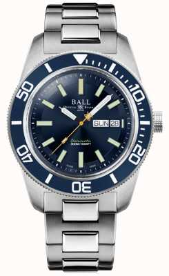 Ball Watch Company Ingenieurmeister ii | skindiver Erbe | blaues Zifferblatt | Edelstahlarmband DM3308A-S1C-BE