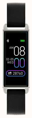 Reflex Active Serie 2 Smartwatch | Farb-Touchscreen | schwarzes Lederband RA02-2007