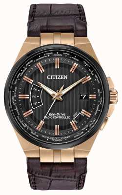 Citizen Männerwelt ewig bei | braunes Lederband CB0168-08E