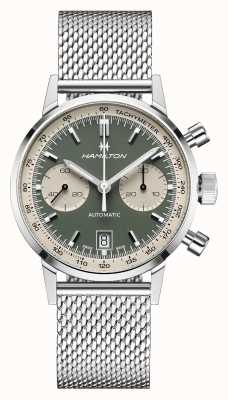 Hamilton Intramatik | automatisch | Chronograph | grünes Zifferblatt H38416160