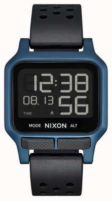 Nixon Hitzeblau plattierte Digitaluhr A1320-300