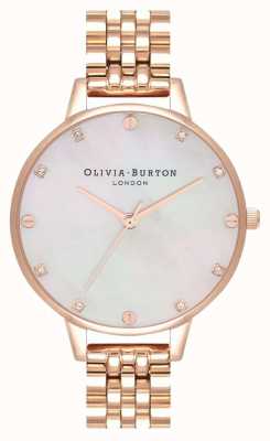 Olivia Burton Demi Blush Mop Armband aus Roségold OB16SE15