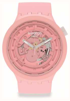 Swatch Big fett nächsten c-pink | blassrosa Silikonarmband SB03P100