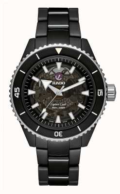 RADO Kapitän kocht schwarze Hightech-Keramik R32127152