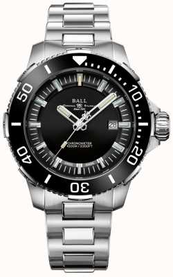 Ball Watch Company Deepquest Keramikuhr mit schwarzem Zifferblatt DM3002A-S3CJ-BK