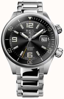Ball Watch Company Taucherchronometer mit schwarzem Sonnenschliff-Zifferblatt DM2280A-S2C-BK