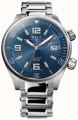 Ball Watch Company Taucherchronometer blaues Zifferblatt mit Sonnenschliff DM2280A-S2C-BE