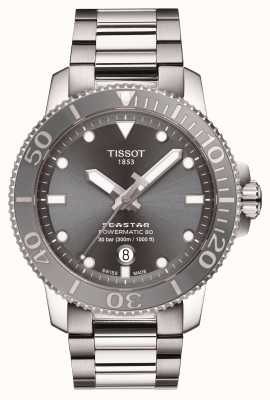 Tissot Seastar 1000 Powermatic 80 graues Zifferblatt T1204071108101