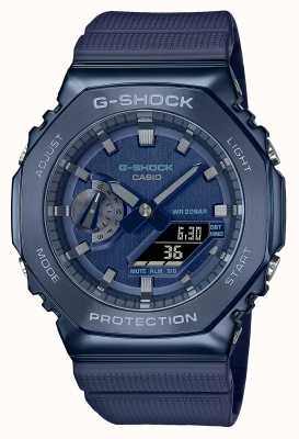 Casio G-Shock blaue analoge Digitaluhr GM-2100N-2AER