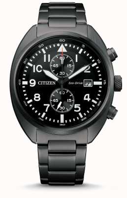 Citizen Sport | PVD schwarz | schwarzes Zifferblatt CA7047-86E