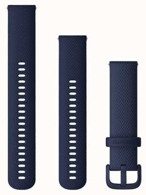 Garmin Schnellverschlussband (20 mm), marineblaues Silikon / marineblaue Hardware – nur Band 010-13021-05
