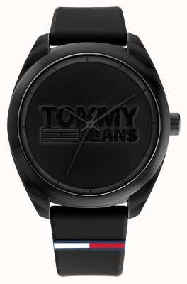 Tommy Jeans San Diego Herrenuhr in schwarz einfarbig 1791928