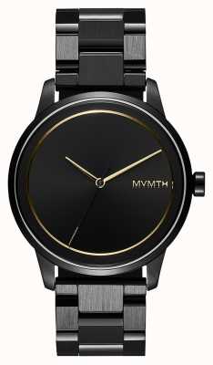 MVMT Profile Unisex-Uhr aus schwarz beschichtetem Edelstahl 28000181-D