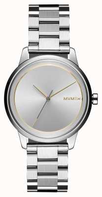 MVMT Frau | Profil | silbernes Zifferblatt | Silberkette 28000186-D