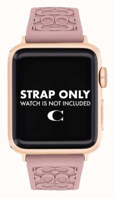 Coach Apple Watch Armband (38/40mm) rosa Silikon 14700040